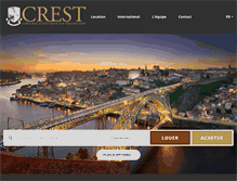 Tablet Screenshot of crestimmobilier.com
